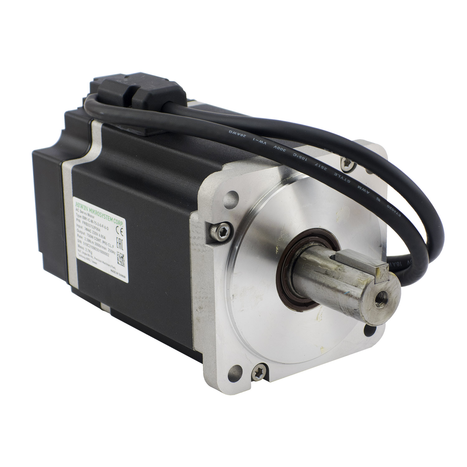 Серводвигатель HIWIN EM1-C-M-75-2-0-F-0-D