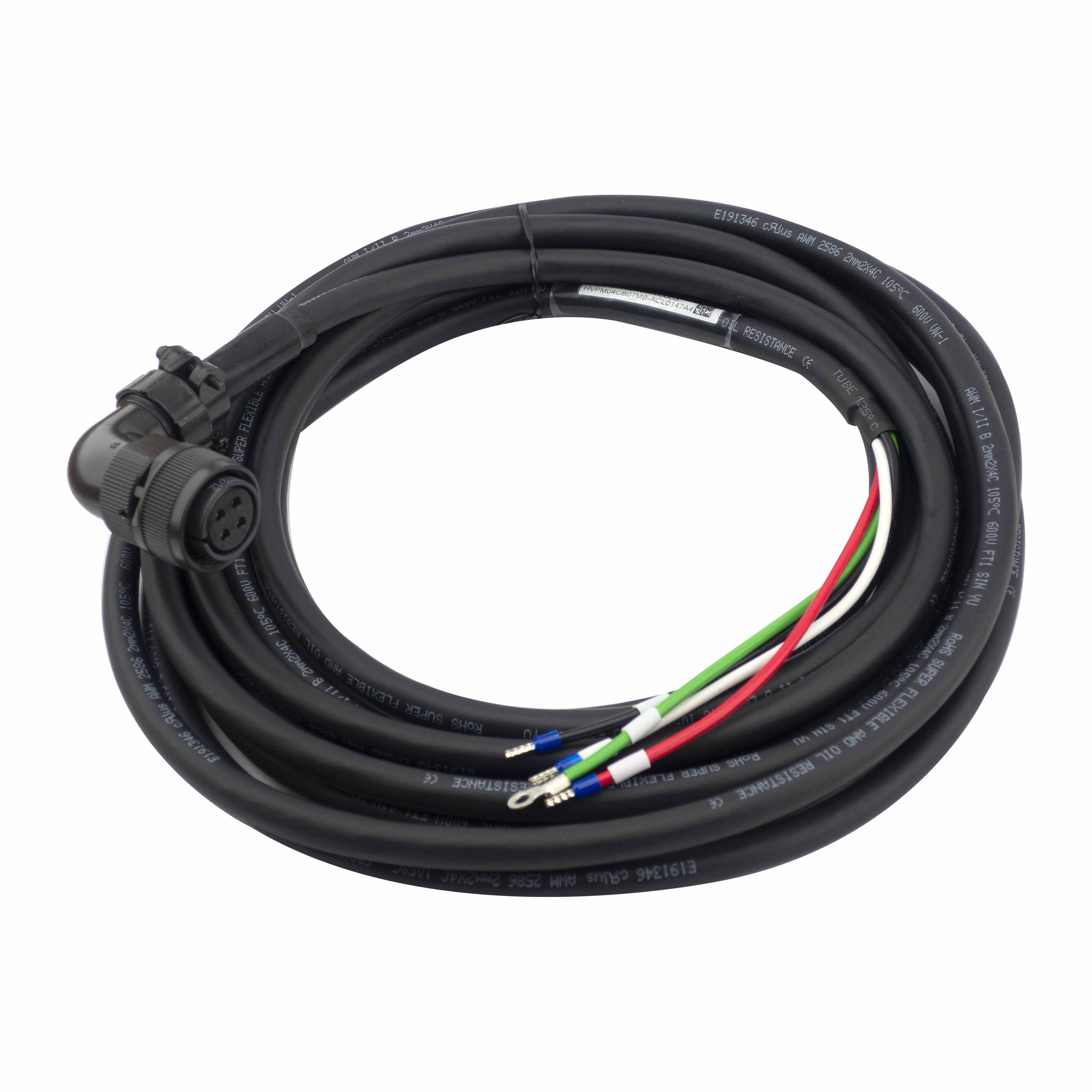 Силовой кабель серводвигателя HIWIN HVPM04CB05MB