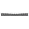 Rack - straight teeth - mounting holes