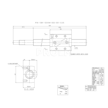 R16-10B1-SSVNW-500-551-0,05
