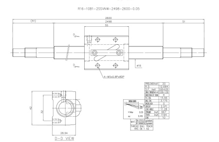 R16-10B1-2SSVNW-2498-2600-0.05_HIWIN_drawing