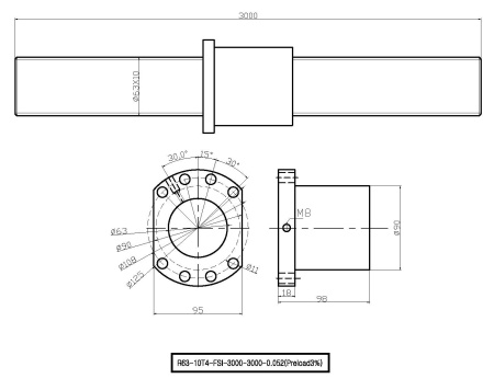 R63-10T4-FSI-3000-3000-0,052 (Preload3%)