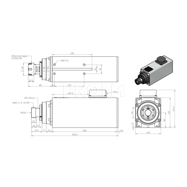 Teknomotor_C5160-D-DBS-ER32-RH_drawing_new