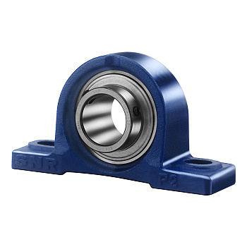 Корпус с шариковым подшипником SNR UCP207, размер 35x167x48 мм