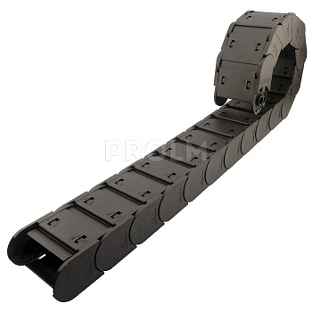 Гибкий кабель-канал JFLO J25F.1.57S75 (25x57;R=75, enclosed type both side opening)