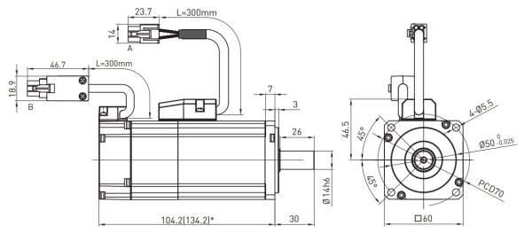 HIWIN EM1-C-M-40-2-B-F-0-B draw