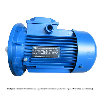 Электродвигатель Полесьеэлектромаш АИР100S4У2 220/380 IМ1081 3*1500 лапы