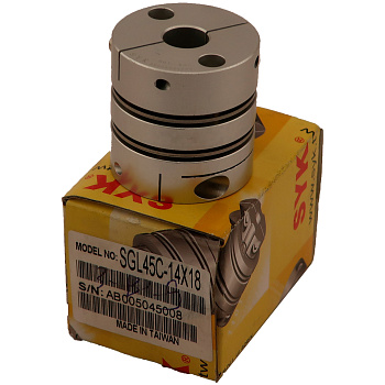 Мембранная муфта SYK SGL-45C/14H8/19H8 (d1=14mm, d2=18mm)