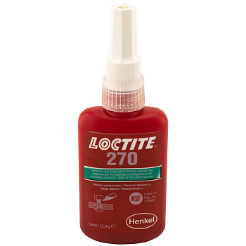 Резьбовой фиксатор высокой прочности Loctite 270, 50 мл