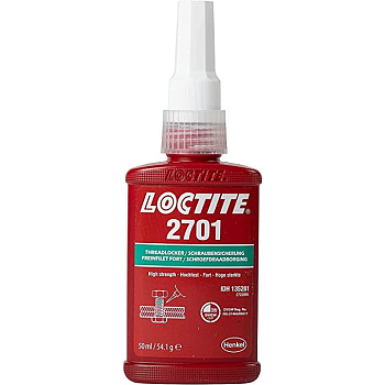 Резьбовой фиксатор высокой прочности Loctite 2701, 50 мл