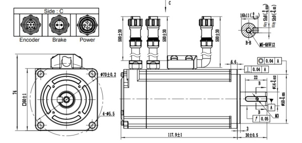 Leadshine ELVM6040V48EH-M17-HD draw