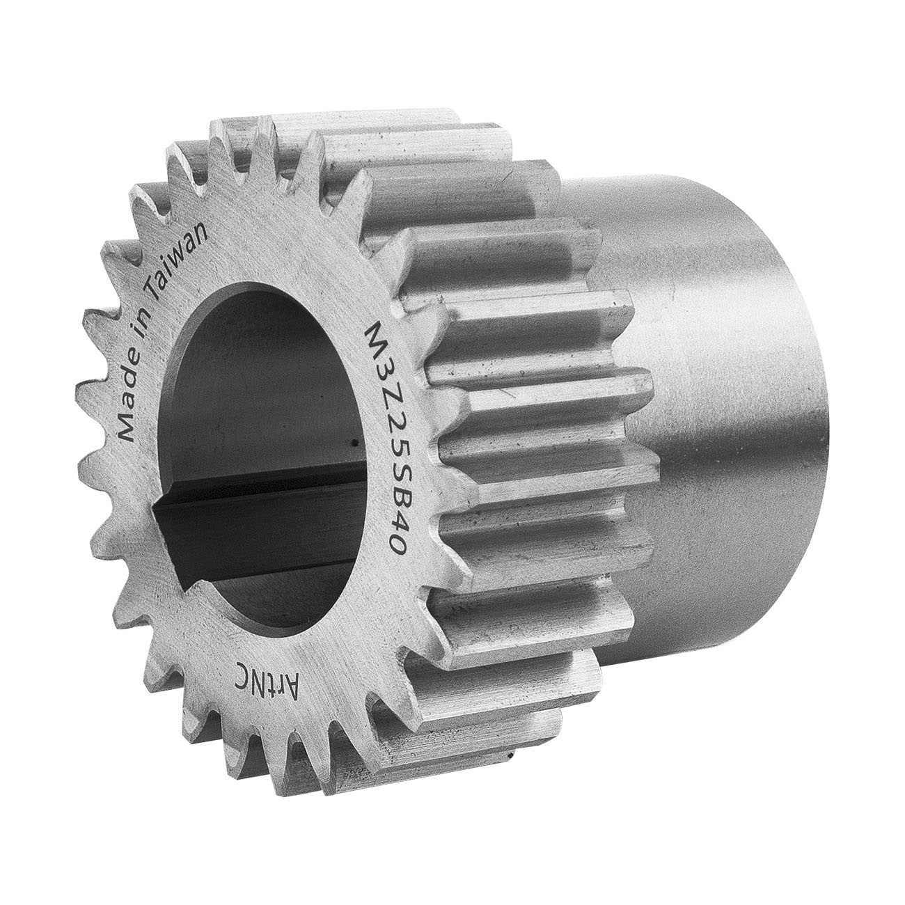 Закаленная прямозубая шестерня M3Z25SB40