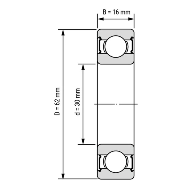 bb-6206-2rs-c3-30x62x16-mm