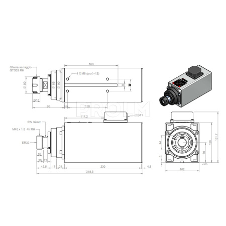Teknomotor_C5160-B-DBS-P-ER32-HY-RH_drawing_new