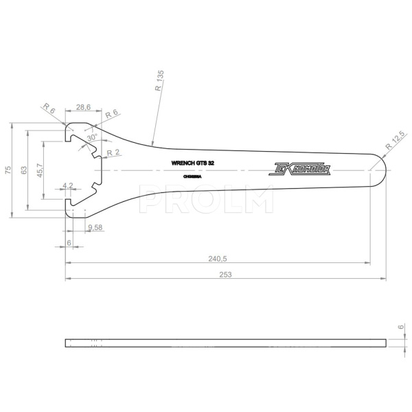 Teknomotor_GTS32_drawing